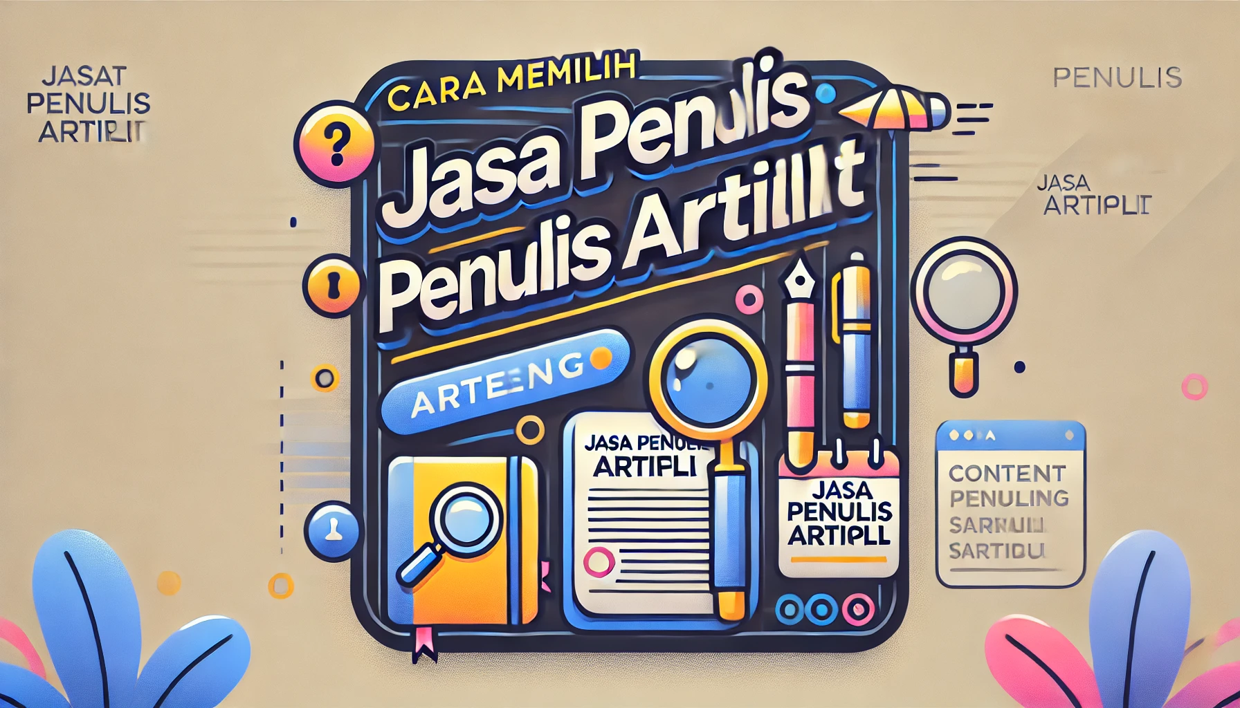 Cara Memilih Jasa Penulis Artikel